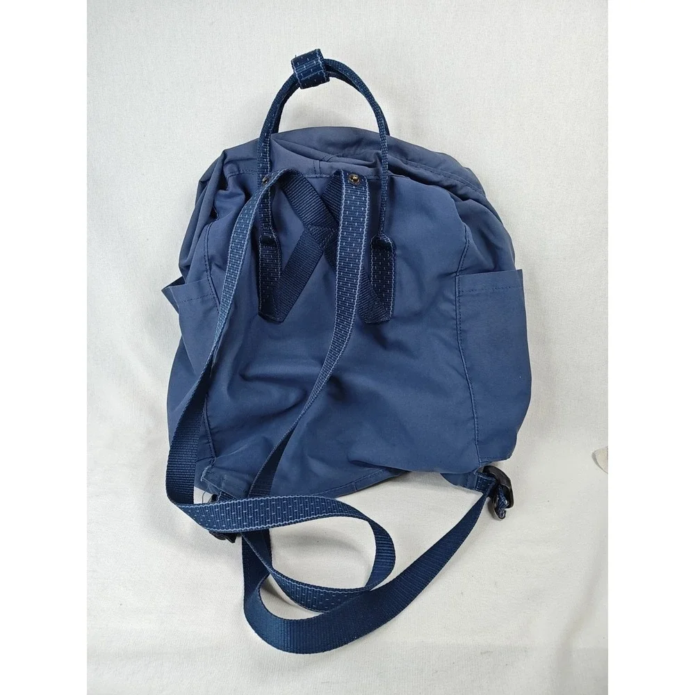 Fjallraven Kanken Classic Backpack Navy Blue Vinylon F Swedish Daypack‎ 23515